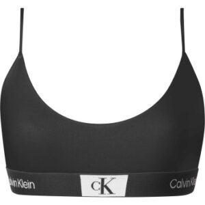 Calvin Klein BH CK96 Unlined Bralette Schwarz Baumwolle X-Large Damen