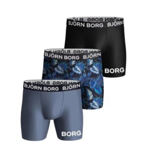 Björn Borg 3P Performance Boxer 1729 Mixed Polyester X-Large Herren
