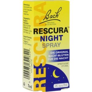 BACHBLÜTEN Original Rescura Night Spray m.Alkohol 7 ml