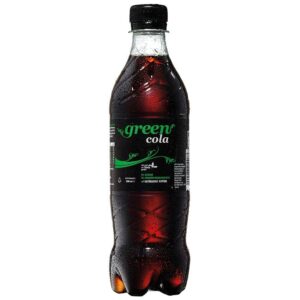 Green Cola Flasche