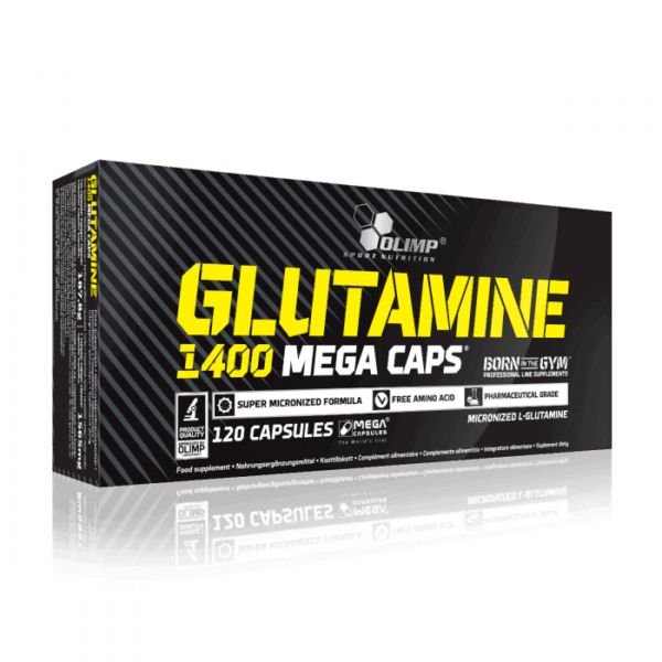 Olimp L-Glutamin Aminosäure 120 Mega Caps Antikatabol