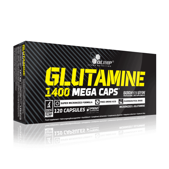 Olimp L-Glutamin Aminosäure 120 Mega Caps Antikatabol
