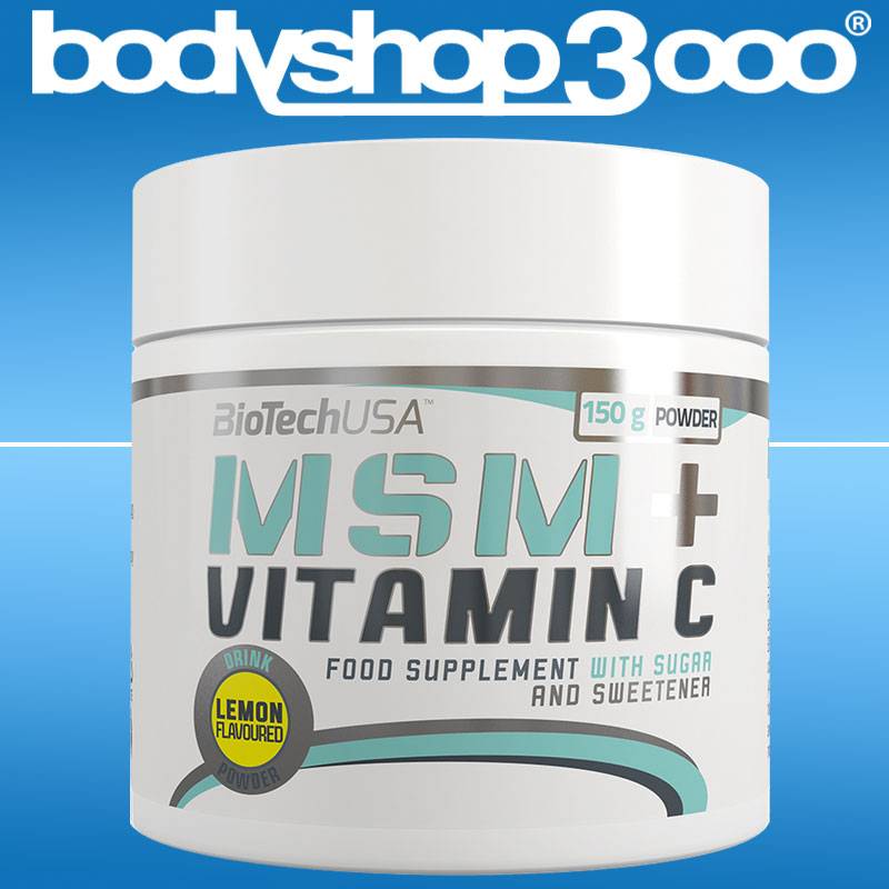 Biotech USA – MSM + Vitamin C 150g