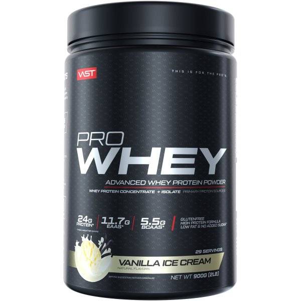 VAST Sports Pro Whey – Advanced Whey Protein Powder, 900 g Dose