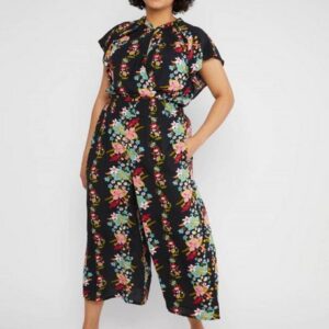Blutsgeschwister Culotte-Overall - Culotte Jumpsuit Allover Print - Loves Lightest Wings